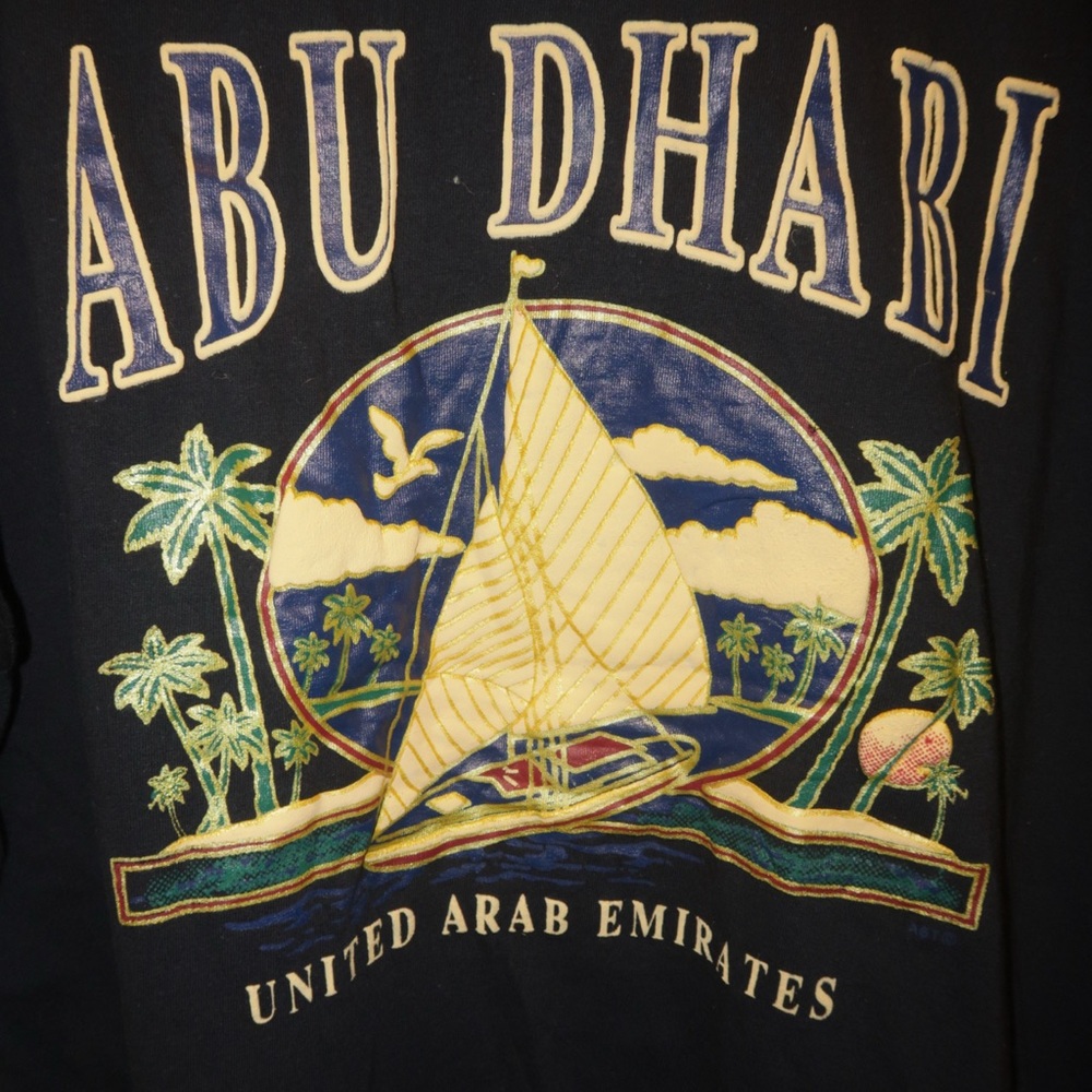 Abu Dhabi Graphic Tee - Black - Picture 2 of 3